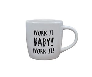 Kjøkkentilbehør - Kasia Lilja - Work it Baby Mug (KL400134) - KL400134