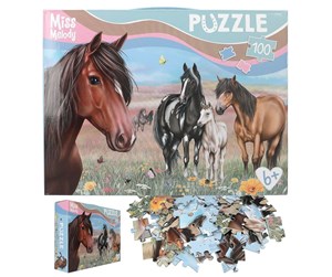 Puslespill - Depesche Miss Melody Puzzle 100 pcs - 0413205