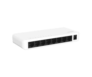 Switch/splitter - Strong SW8000P Switch - 8-port Gigabit - Plastic - SW8000P