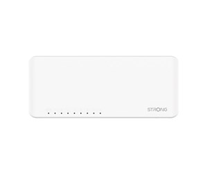 Switch/splitter - Strong SW8000P Switch - 8-port Gigabit - Plastic - SW8000P