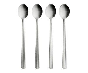 Kjøkkenredskaper - RAW - 4 pcs - Long ice spoons - Matte steel (14646) - 14646