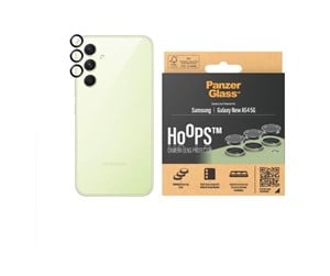 Mobil - Andre tilbehør - PanzerGlass Hoops™ Camera Lens Protector Samsung Galaxy A55 5G | Black - PANZER1227