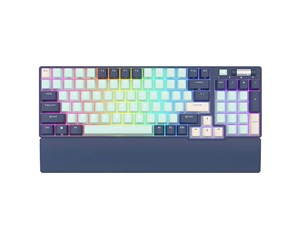 Tastatur - Royal Kludge RK96 RGB Mechanical Keyboard Brown Switch (Blue) - Gamingtastatur - Blå - RK96-2