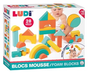 Babyleker - LUDI Foam Blocks - LU30091