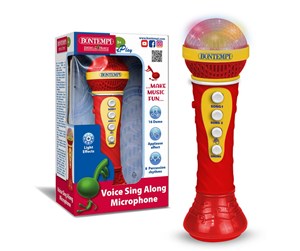 Musikk - Bontempi Voice microphone with light effect - 412020