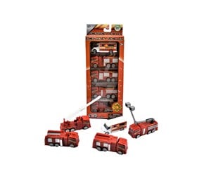 Leketøysbil - GA Toys Metal fire trucks - 21188