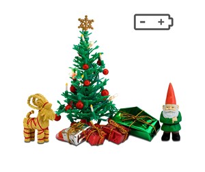 Dukker, Bamser & Utstyr - Lundby Christmas tree set - 18033