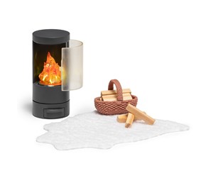 Dukker, Bamser & Utstyr - Lundby stove set - 18032