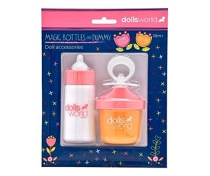 Dukker, Bamser & Utstyr - Dolls World Magic baby bottle - 20240