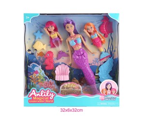 Dukker, Bamser & Utstyr - Anlily Mermaid doll set - 17052