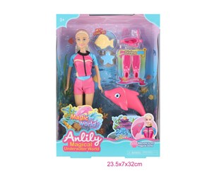 Dukker, Bamser & Utstyr - Anlily Diving doll - 17046