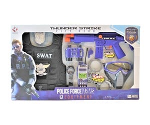 Kostymer - GA Toys Police toy SWAT 9 parts - 10019