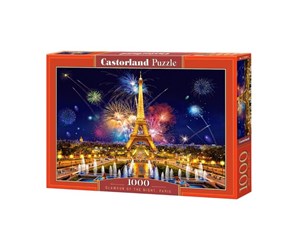 Puslespill - Castorland Night in Paris - C-103997