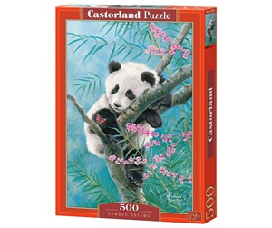 Puslespill - Castorland Panda in Bamboo's dreams - B-53865