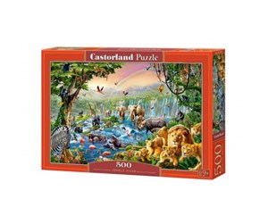 Puslespill - Castorland Jungle animals - B-52141