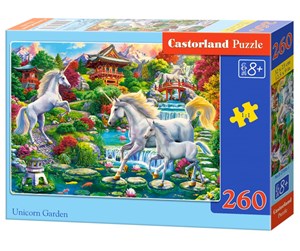 Puslespill - Castorland Unicorns garden - B-27590-1