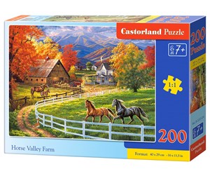 Puslespill - Castorland Horse life - B-222124