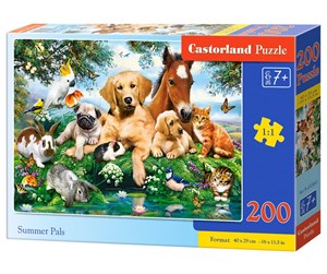 Puslespill - Castorland Summer friends - B-222063