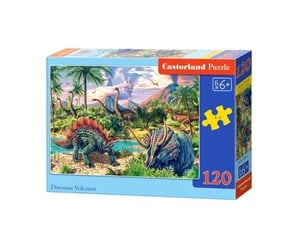 Puslespill - Castorland Dinosaur & Volcano - B-13234