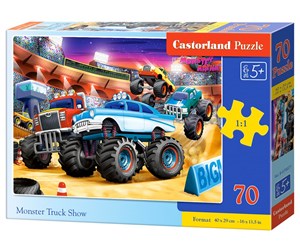 Puslespill - Castorland Monster Truck Show - B-070077