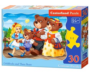 Puslespill - Castorland Goldilocks they - B-03716-1