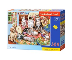 Puslespill - Castorland Cat family - B-030439