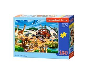 Puslespill - Castorland Safari trip pieces - B-018390