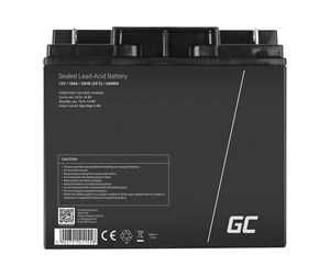 UPS - Green Cell AGM09 AGM 12V/18Ah Gel Deep Cycle - AGM09