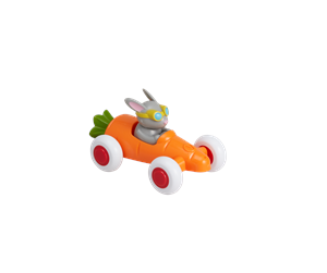 Babyleker - Viking Racing carrot with rabbit - 130039