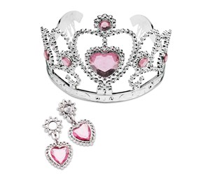 Kostymer - GA Toys Tiara with earrings - 18124