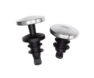 Kjøkkentilbehør - OXO - Steel Expanding Wine Stopper 2-Pack (311360 - 3113600