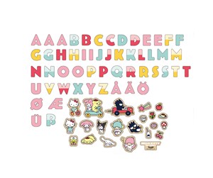 Leketøy - Hello Kitty magnetic letters - 18161