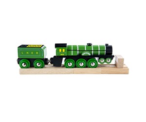 Treleker - Bigjigs Wooden Train Flying Scotsmann - BJT458