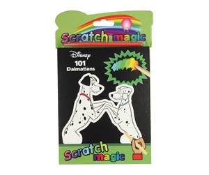 Kreative leker - Boek Specials Nederland BV Walt Disney Magic Scratch Block - 101 Dalmatians - 533927