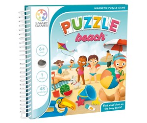 Brettspill & Puslespill - Smart Games Magnetic Travel - Puzzle Beach (Nordic) - SG2327