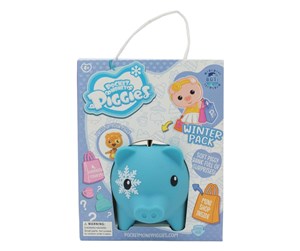 Leketøy - Boti Pockey Money Piggies Playing Figure with Money Box Winter Pack - 37319