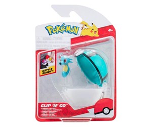 Pokemon - Pokemon Clip 'N' Go Horsea and Net Ball - PKW3145