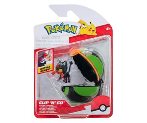 Pokemon - Boti Pokémon Clip 'N' Go Liten & Dusk Ball Playset 2 pcs - 39351