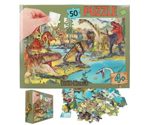 Puslespill - Depesche Dino World Puzzle 50 pcs - 0413206