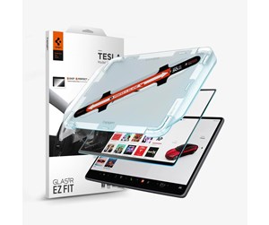 Nettbrett - Andre tilbehør - Spigen Tesla EZ Fit Anti Glare Screen Protector 1 Pack - transparency - Tesla Model 3 (2024) - AGL07152