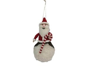 Dekorasjon - Det Gamle Apotek DGA - Wool Christmas Ornament - Santa (17761844) - 17761844