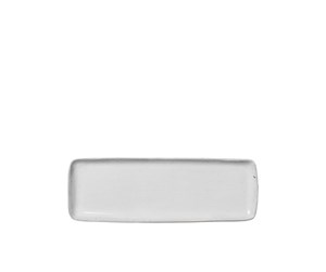 Servering & Servise - Broste Copenhagen - Nordic Serving Plate Square Stoneware - Sand - 14533036