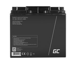 UPS - Green Cell AGM10 AGM 12V/20Ah Gel Deep Cycle - AGM10