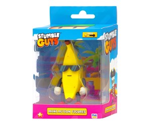 Figurer - Boti Stumble Guys Mini Action Figure - Banana Guy - 39454