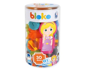 Byggesett - Boti Bloko Nopper Building Blocks with Figure 31 pcs. - 39111