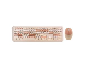 Tastatur - Mofii Wireless keyboard + mouse set 666 2.4G (beige) - Tastatur & Mussett - Beige - SMK-666395AG Beige