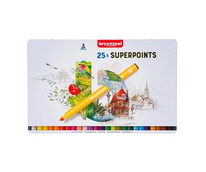 Kreative leker - Bruynzeel Felt-tip pens Superpoint 25 pcs. - 60324025