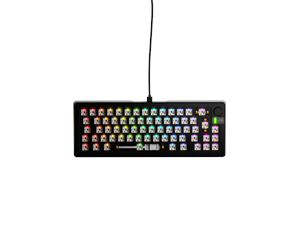 Tastatur - Glorious GMMK 3 PRO 65% - Barebone ISO - Gamingtastatur - Uten numpad - Svart - GLO-KB-GMMK3-PRO-65-BB-W-BLK-ISO