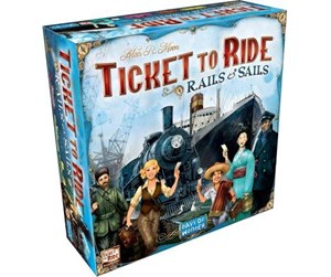 Brettspill & Puslespill - Days of Wonder Ticket to Ride Rails & Sails (ENG) - DOW720026