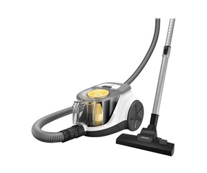 Støvsuger - Philips Støvsuger 2000 Series XB2140 - vacuum cleaner - canister - snow white/yellow - XB2140/09